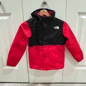The North Face Black and Red Youth Jacket